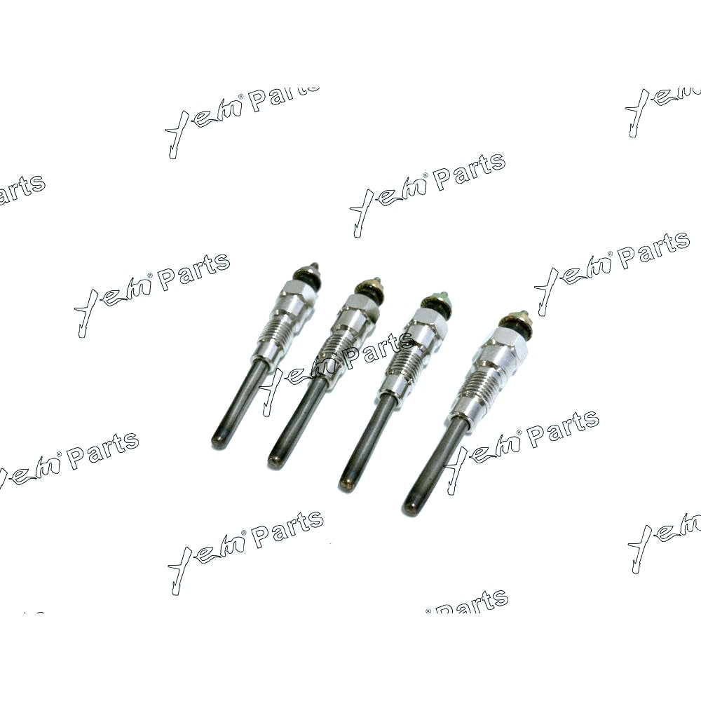 YEM Engine Parts For Kubota Tractor M5040 M6040 M7040 4 PCS V3307 Glow Plugs 1G777-65512 For Kubota