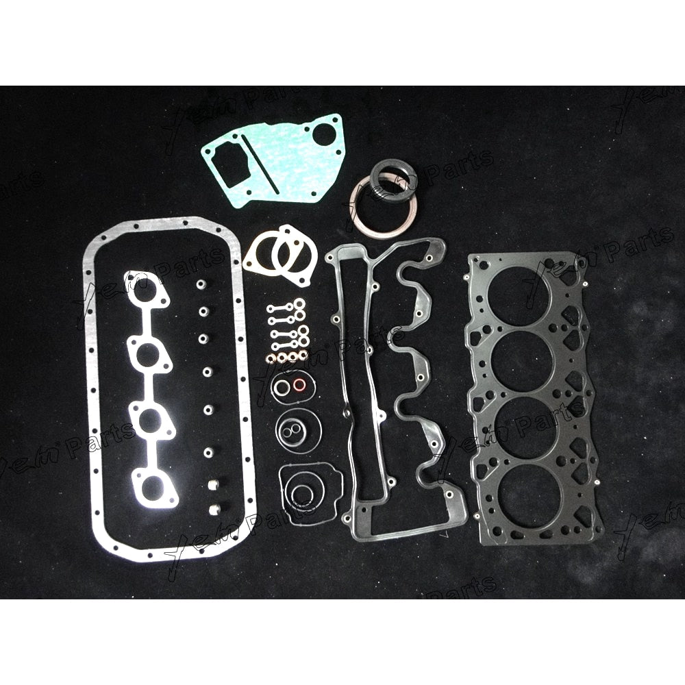 YEM Engine Parts Isuzu 4LE2 Engine Cylinder Full Gasket Kit For Hitachi Kobelco JCB Excavator For Isuzu