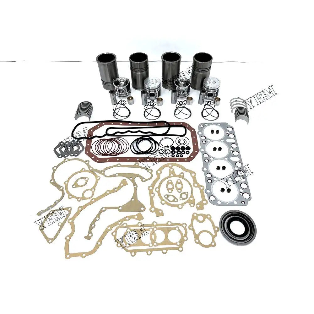 1 year warranty For Nissan Engine Rebuilding Kit With Full Gasket Set Cylinder Piston Rings Liner Bearings FD33 engine Parts YEMPARTS