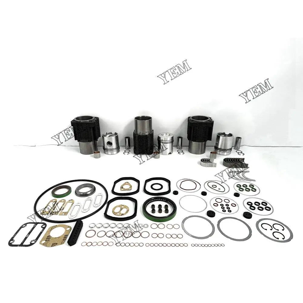 3X High performanceOverhaul Rebuild Kit With Gasket Set Bearing For Deutz F3L912 Engine YEMPARTS