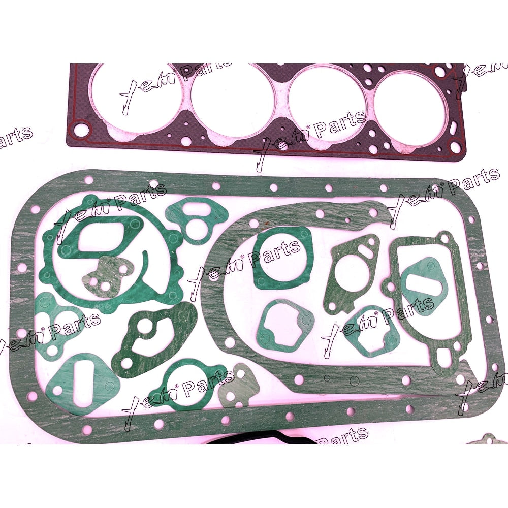 YEM Engine Parts Engine Gasket Kit+Piston Rings For Nissan K21 K25 Gasoline LPG TCM CAT Forklift For Nissan