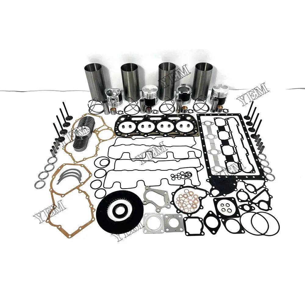 competitive price Engine Rebuild Liner Kit With Bearing Valve Gasket Kit For Shibaura N844L-T excavator engine part YEMPARTS