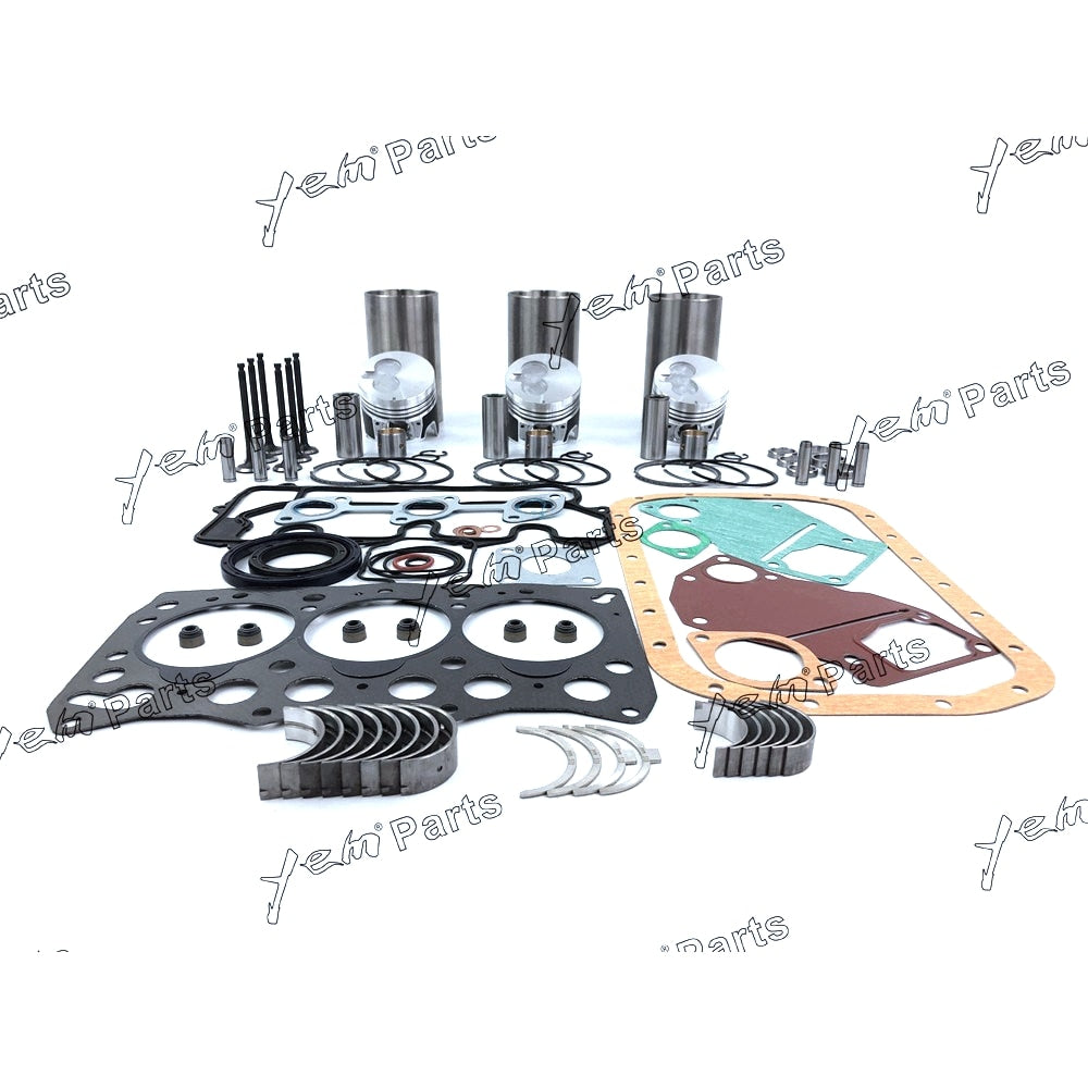 YEM Engine Parts For Isuzu 3LD1 For Sumitomo Excavator SH30 Engine Overhaul Rebuild kit For Isuzu