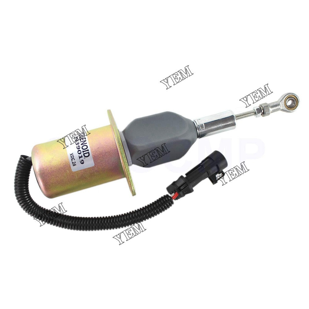 YEM Engine Parts Shutdown Solenoid 3939019 SA-4889-24 24V For Cummins Hyundai 335LC-7 For Hyundai