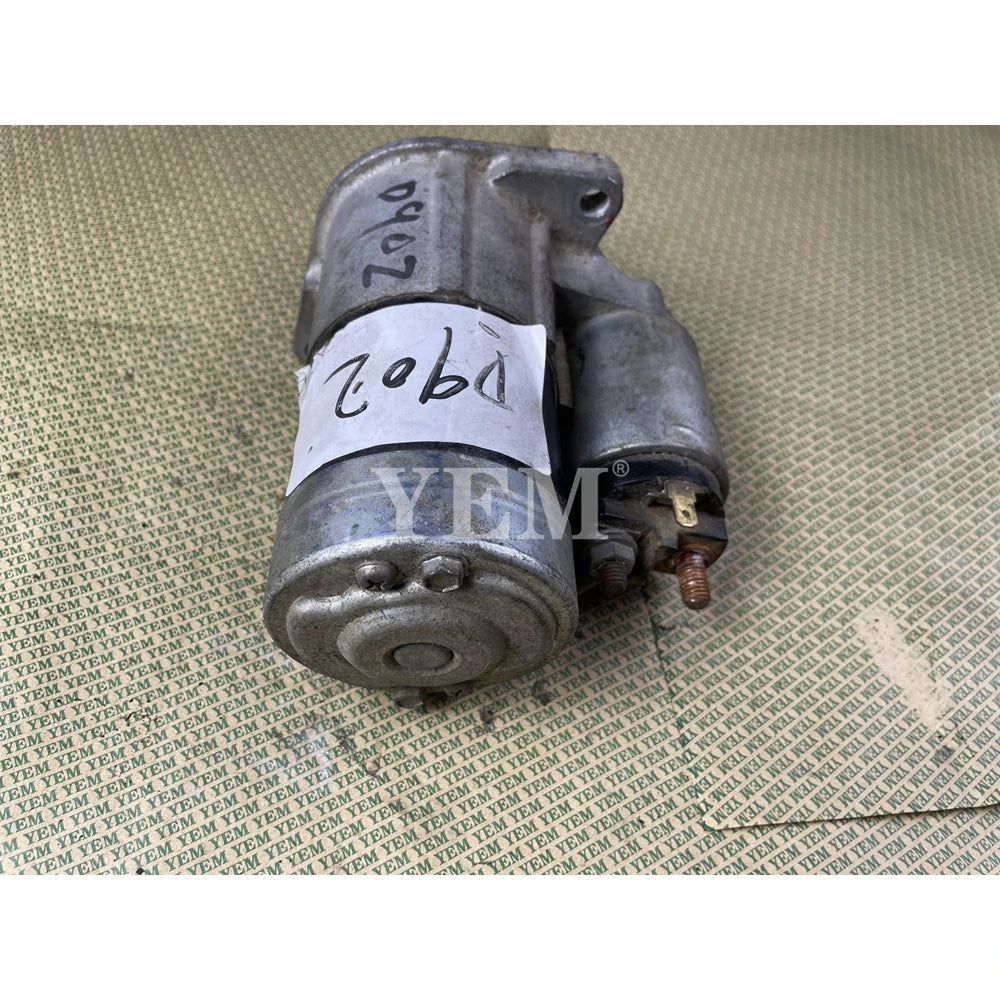 USED STARTER 12V 8T FOR KUBOTA D902 ENGINE For Kubota