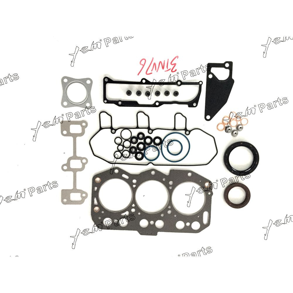 YEM Engine Parts For Yanmar 3TNV76 Overhaul Rebuild Kit Engine Ammann VIO25 SV20 Excavator Repair For Yanmar