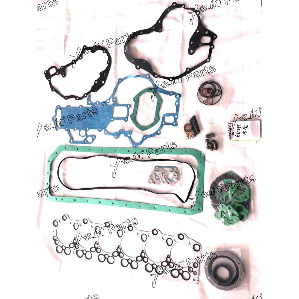 YEM Engine Parts For Mitsubishi 6D31 6D31T Engine Gasket Kit For Kato For Kobelco SK200 SK230 Excavator For Kato