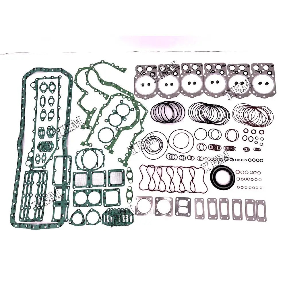 1 year warranty For Hyundai 83802 Upper Bottom Gasket Kit With Cylinder Head Gasket D6AC engine Parts YEMPARTS