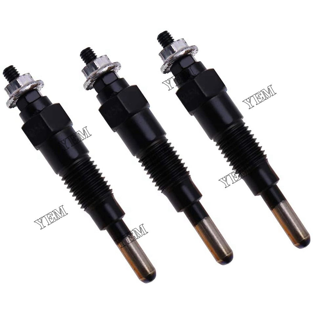 YEM Engine Parts Glow Plug For Kubota 15951-65510 15951-65512 15694-65510,15694-65512 ( 3PCS ) For Kubota