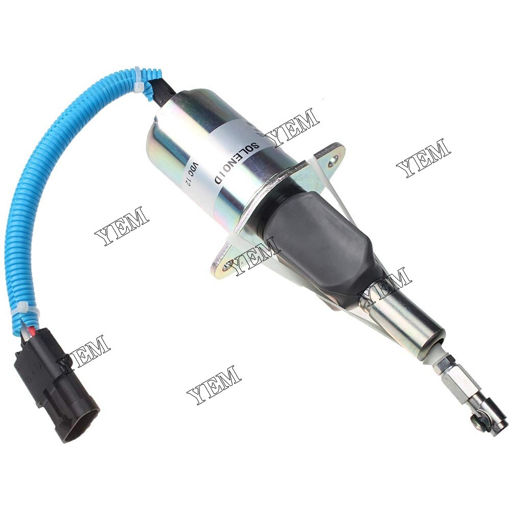 YEM Engine Parts Fuel Pump Solenoid Fuel Shutoff Valve For Cummins Engine 6BTA 5.9 M2 12V For Cummins