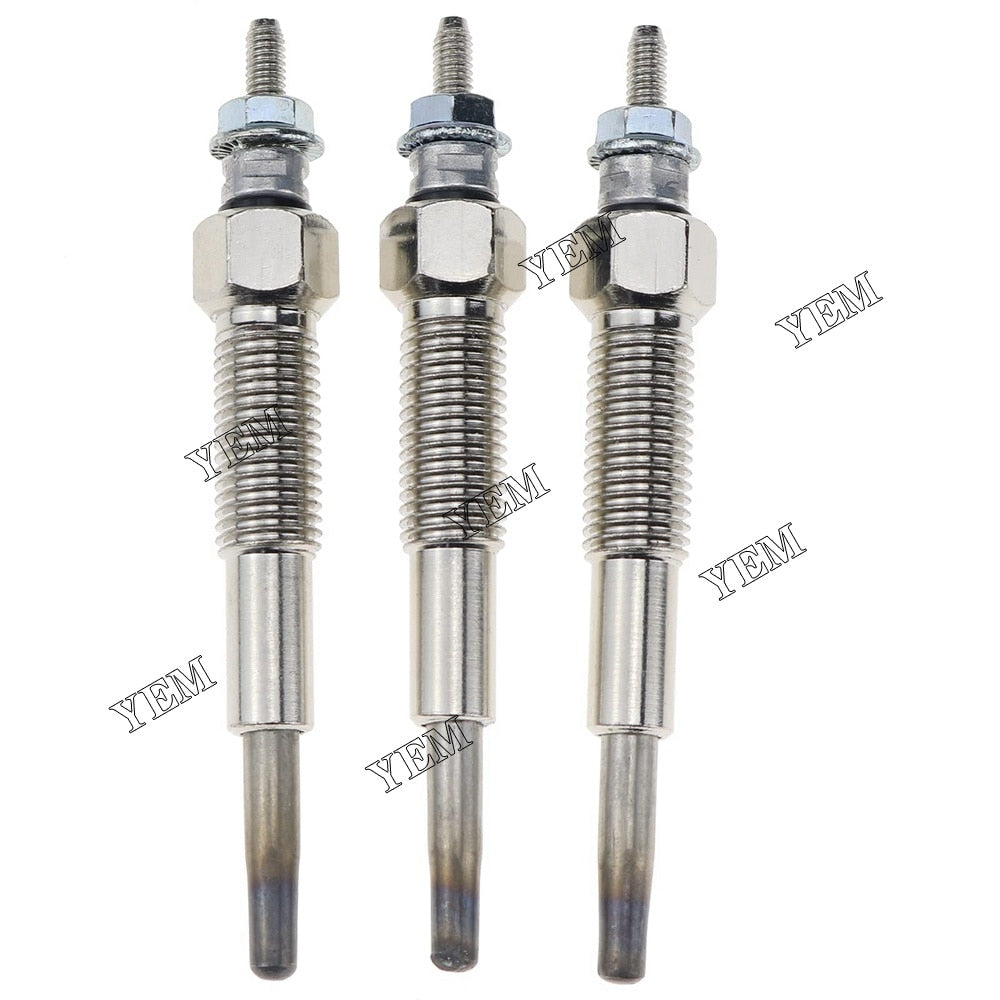 YEM Engine Parts 4Pcs Glow Plug SBA185366040 SBA185366060 For Case DX40 D40 DX45 FARMALL 45 D45 For Case