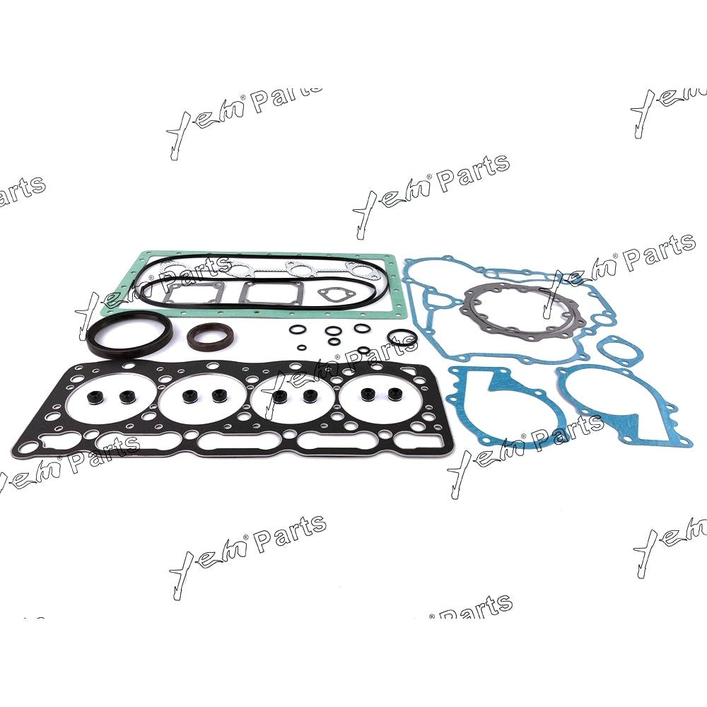 YEM Engine Parts STD Full Gasket Set Overhaul Gasket Kit For Kubota Tractor V1305 Engine For Kubota