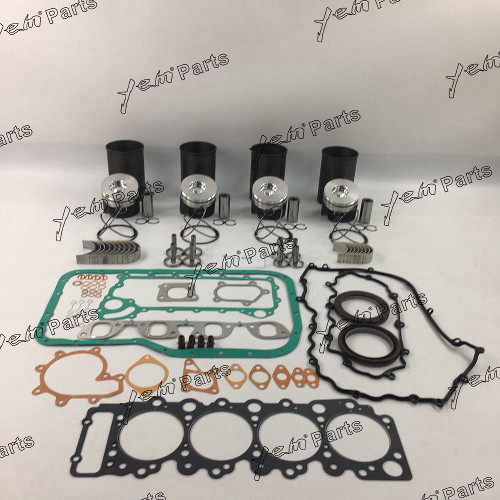 YEM Engine Parts 4HG1 4HG1T Overhaul Rebuild Kit For Isuzu 4.6L NPR NPR300 Truck 5-87813-954-0 For Isuzu