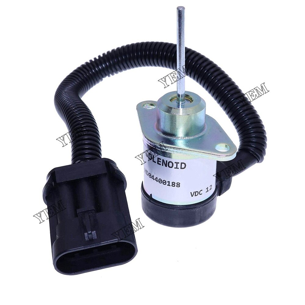 YEM Engine Parts Fuel Solenoid For Bobcat Compact Track Loader & MINI Excavator For Bobcat