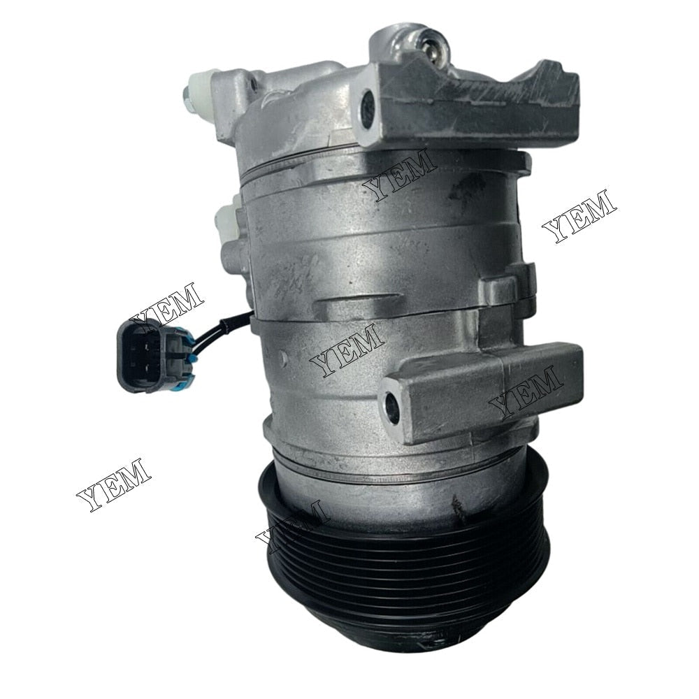 YEM Engine Parts 8PK 24V New A/C Compressor For JOHN DEERE 670G 672G 770G 772G 870G 872G For John Deere