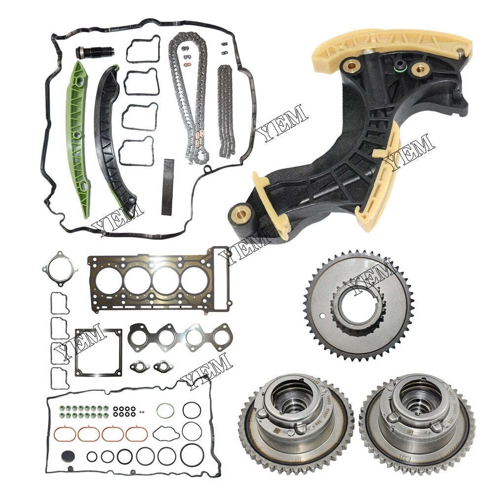 YEM Engine Parts Camshaft Adjuster Sprocket Timing Chain For Mercedes M271 C250 W203 W204 E250 For Other