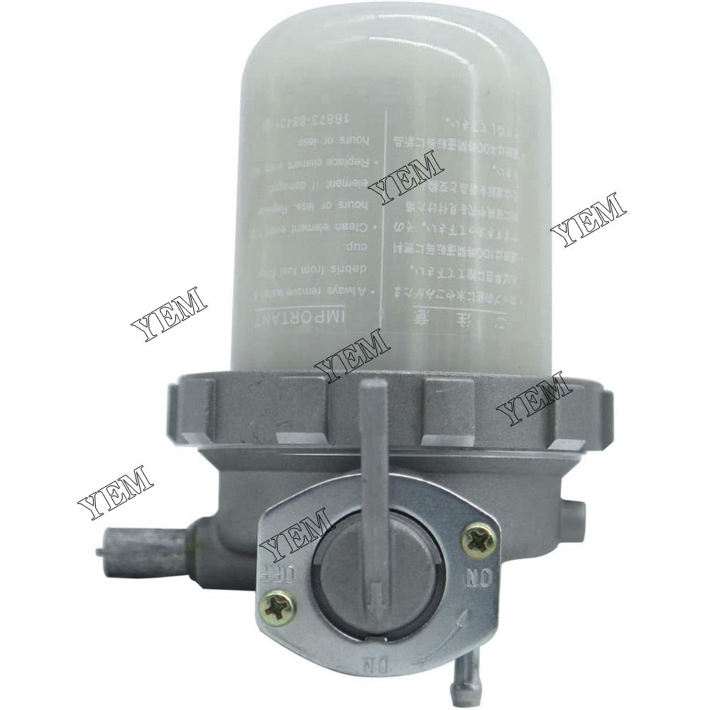 YEM Engine Parts Fuel Filter Assembly For Kubota D1005 D1105 D1703 D902 D905 V1305 V1505 V2203 For Kubota