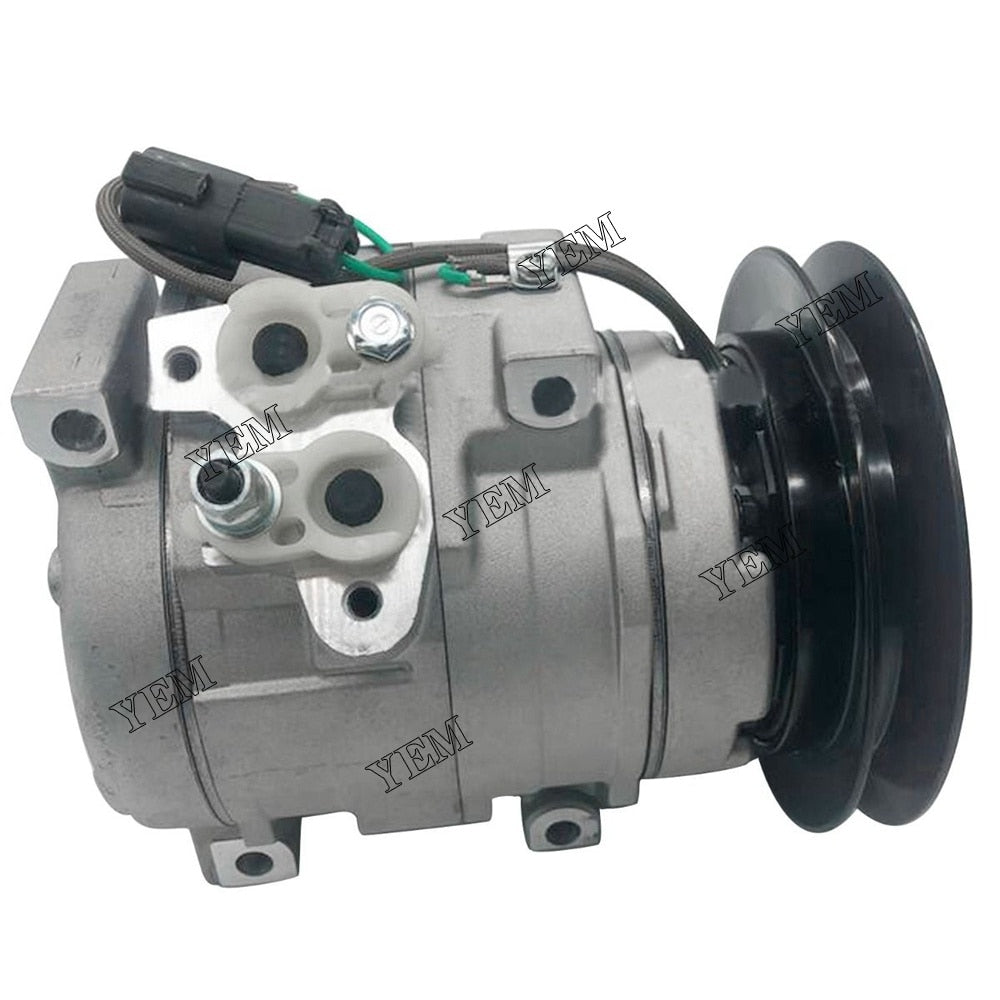 YEM Engine Parts 24V AC Compressor 4431081 For Caterpillar John Deere 120C 160C LC 180CW 450CLC For Caterpillar