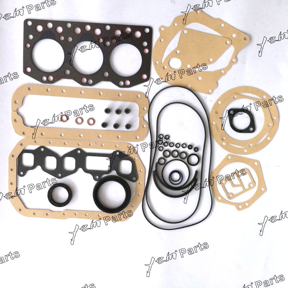 YEM Engine Parts For Isuzu 3AB1 Overhaul Head Gasket Kit Fit For Hanik N-4 N-35 NC3000 Excavator Set For Isuzu