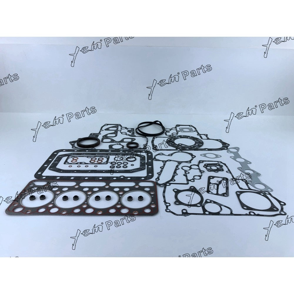 YEM Engine Parts Gasket kit For Kubota Engine V1702 V1702B KH90 For Bobcat 743 733 Excavator For Kubota