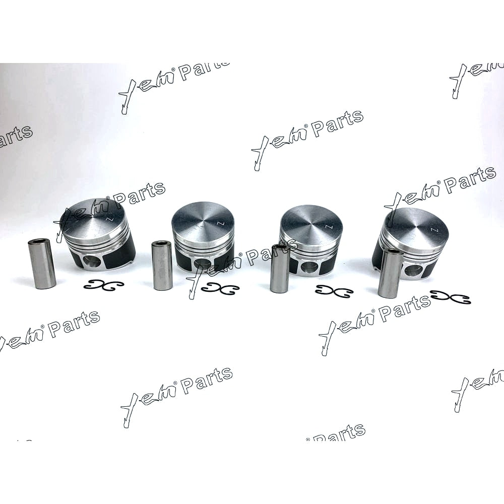YEM Engine Parts Piston Set STD 72mm For Kubota ZB600 / D850 / V1100 Engine Parts For Kubota