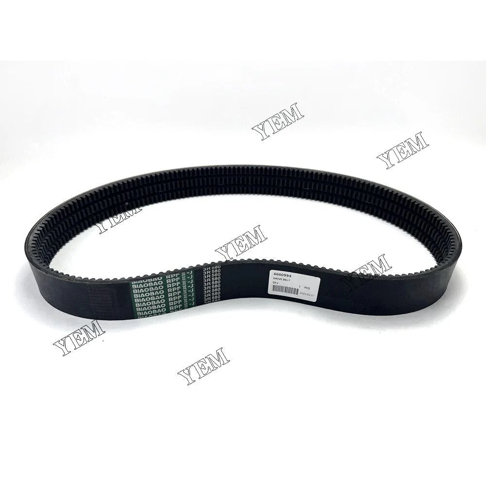 For Bobcat excavator engine E50 V-Belt A37 666-0994 YEMPARTS