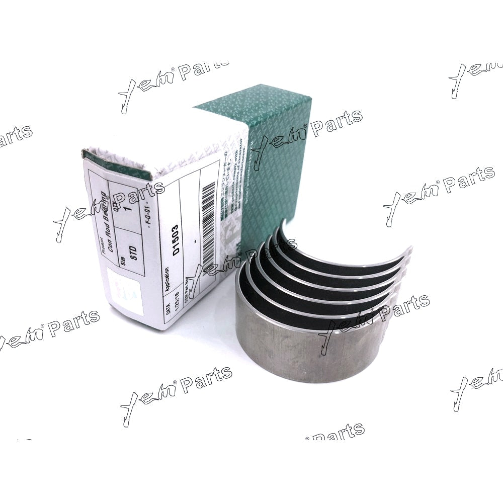 YEM Engine Parts Connecting Rod Bearing Oversize + 0.25mm For Kubota D1503 Engine Parts For Kubota
