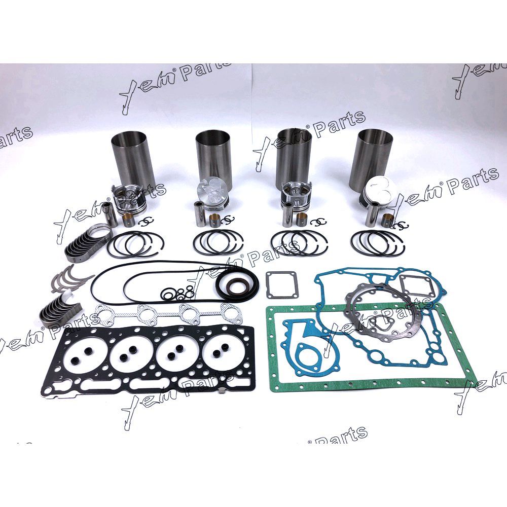 YEM Engine Parts For Kubota V1505 V1505T Overhaul Rebuild Kit Engine For Bobcat Excavator Repair Part For Kubota
