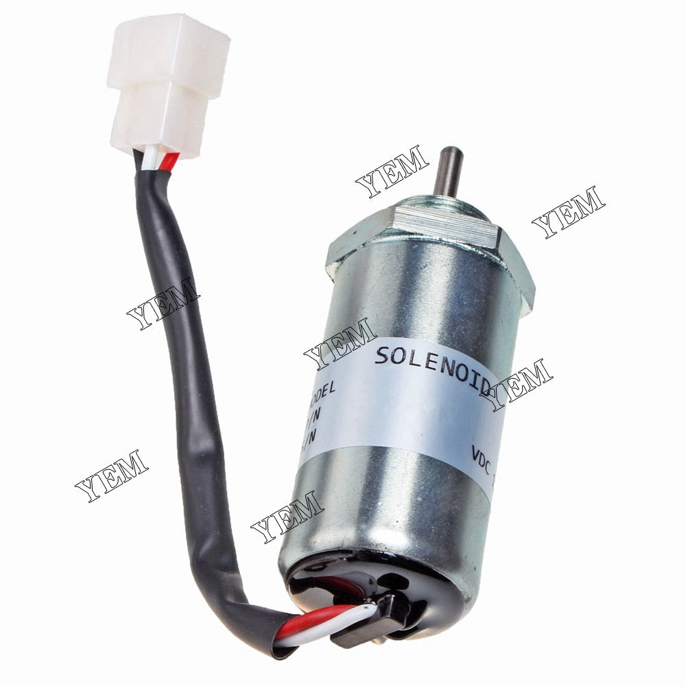 YEM Engine Parts 8973295680 Fuel Shutoff Solenoid For IHI Excavator 16N 35N 30J 32J 35J 30UJ 35UJ For Other