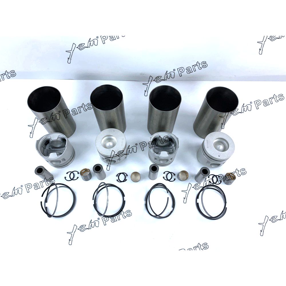 YEM Engine Parts For Mitsubishi 4D33 Overhaul Rebuild Kit Piston Ring Liner Gasket Bearing Set For Mitsubishi