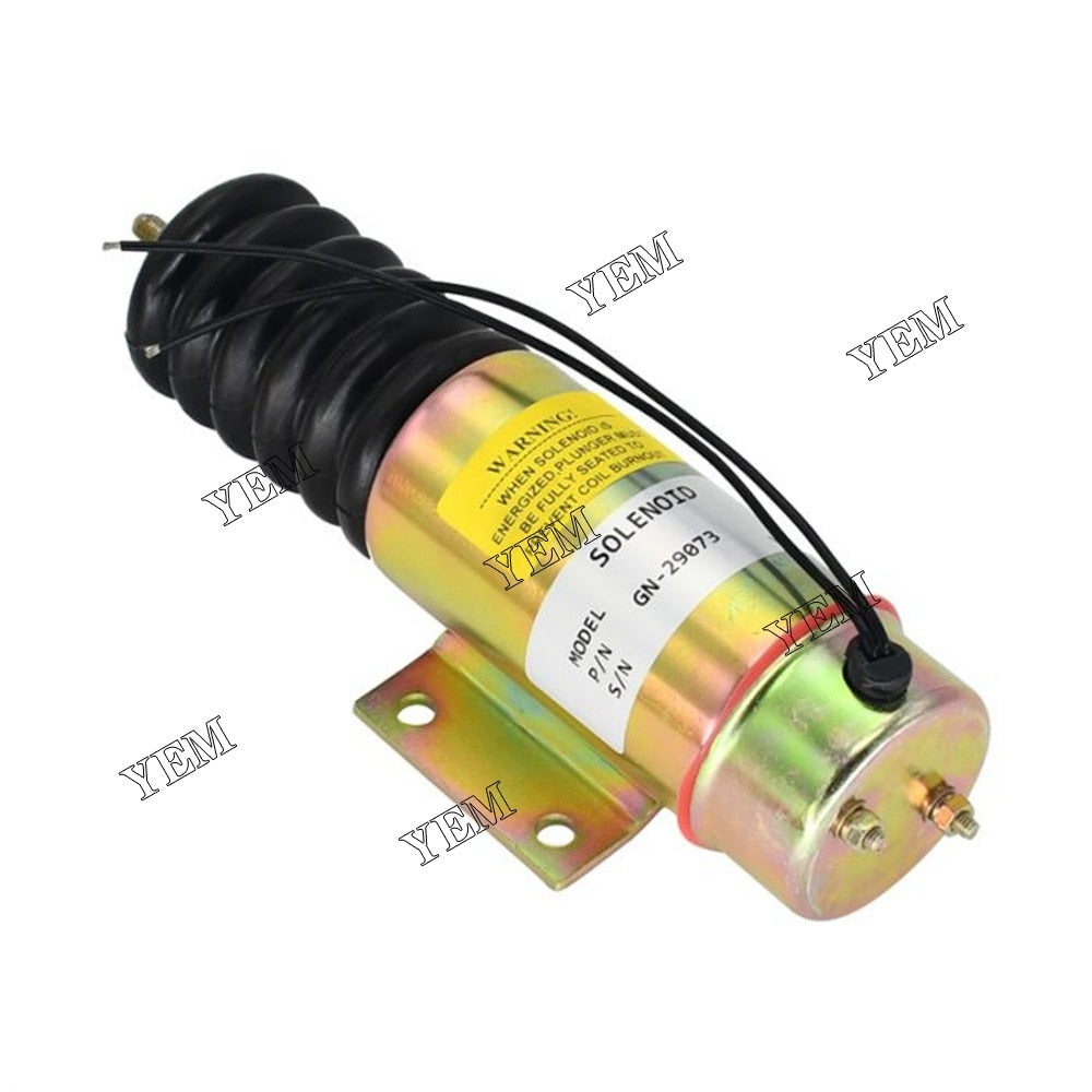 YEM Engine Parts 12V 29073 Throttle Solenoid For Genie Lift GS-3390 GS-4390 GS-5390 Z-60-34 Deutz For Other