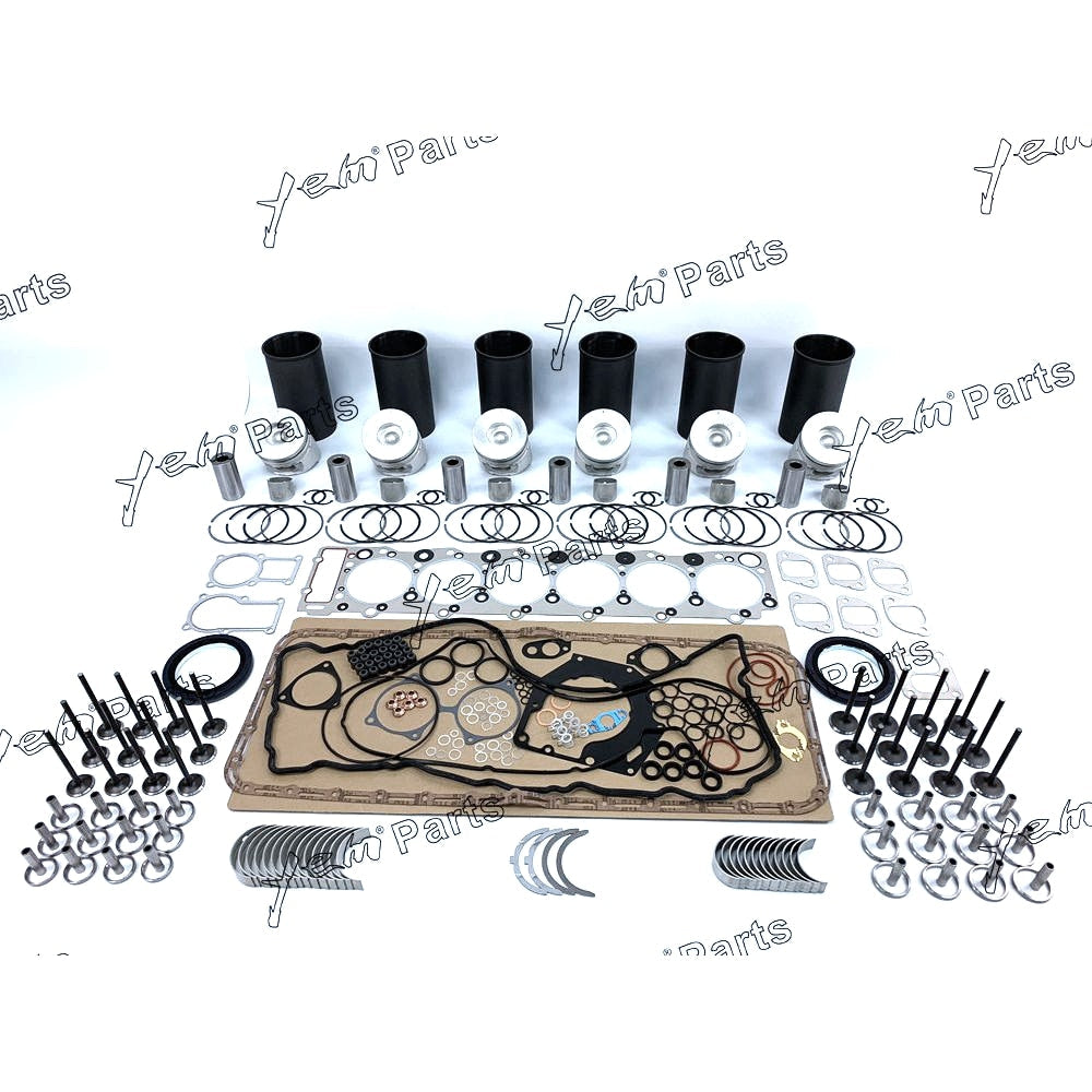YEM Engine Parts For Isuzu 6HK1 For Sumitomo SH350-5 Excavator Engine Overhaul Rebuild Kit For Isuzu