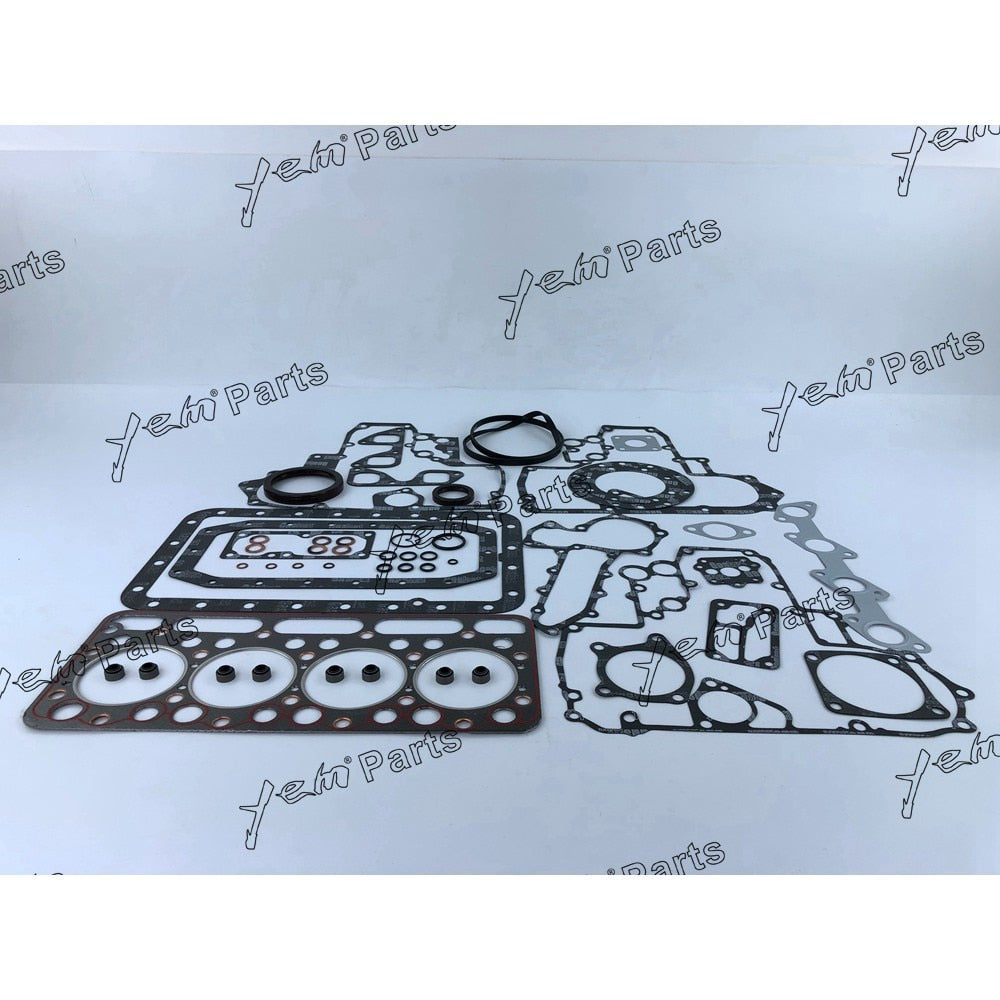 YEM Engine Parts Gasket kit For Kubota Engine V1702 V1702B KH90 For Bobcat 743 733 Excavator For Kubota