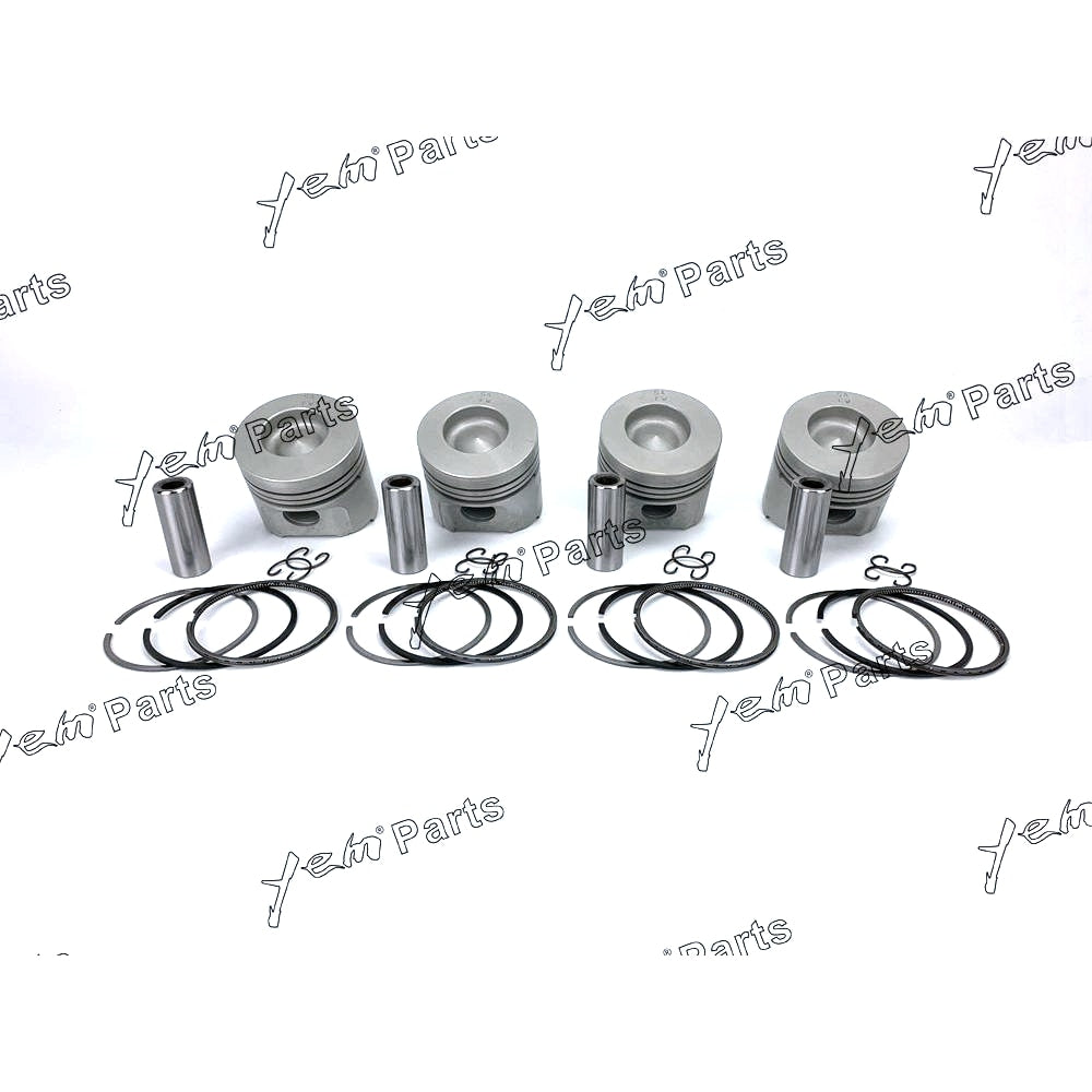 YEM Engine Parts STD Gasket +Piston+Ring+Bearings+Washer+Bushings For Kubota V1902 V1902BH For Kubota