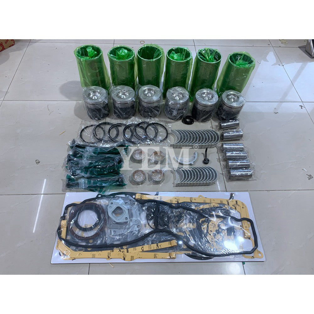 DOOSAN DE12 ENGINES PARTS DE12 CYLINDER LINER KIT WITH GASKET KIT & ENGINE BEARING VALVE KIT CAMSHAFT BUSH OIL COOLING NOZZLE For Doosan