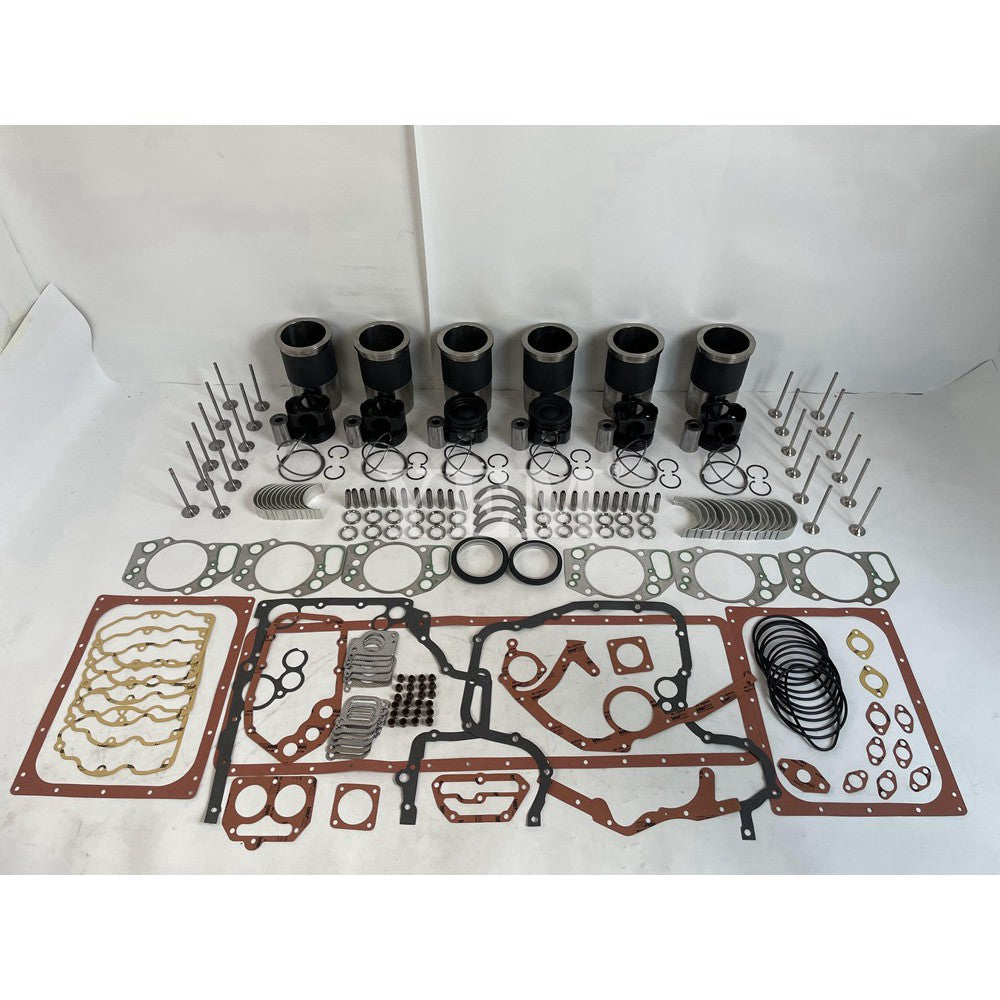LIEBHERR R944C EXCAVATOR ENGINE PARTS R944C CYLINDER LINER KIT WITH GASKET SET BEARING&VALVE TRAIN For Liebherr