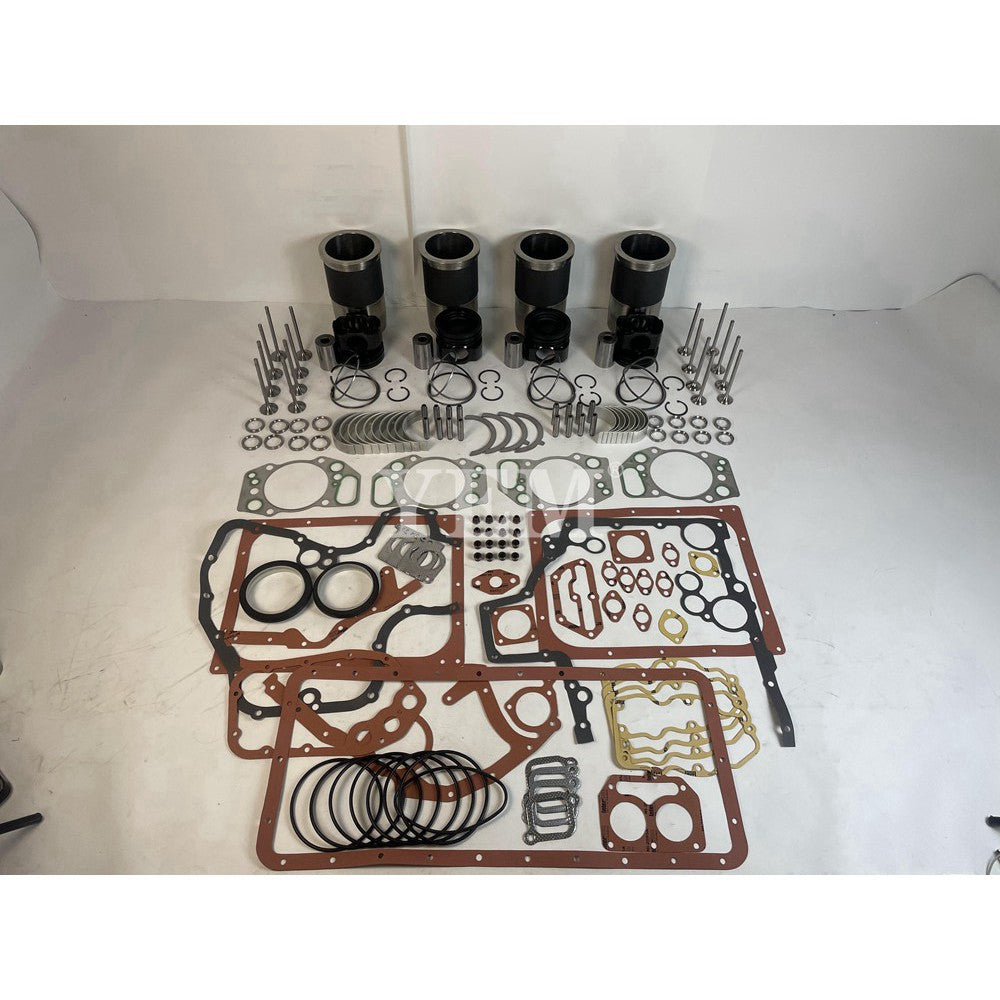 LIEBHERR R934C EXCAVATOR ENGINE PARTS R934C CYLINDER LINER KIT WITH GASKET SET BEARING&VALVE TRAIN For Liebherr