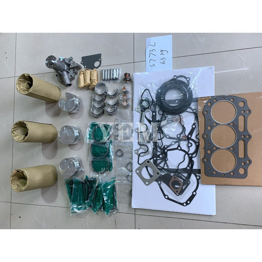 SHIBAURA S773L ENGINES PARTS S773L CYLINDER LINER KIT WITH GASKET KIT & ENGINE BEARING VALVE KIT For Shibaura