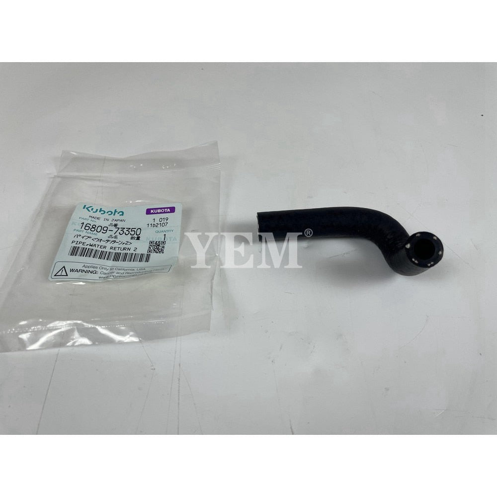 D782 16809-73350 WATER RETURN PIPE ENGINE FOR KUBOTA DIESEL ENGINE PARTS For Kubota