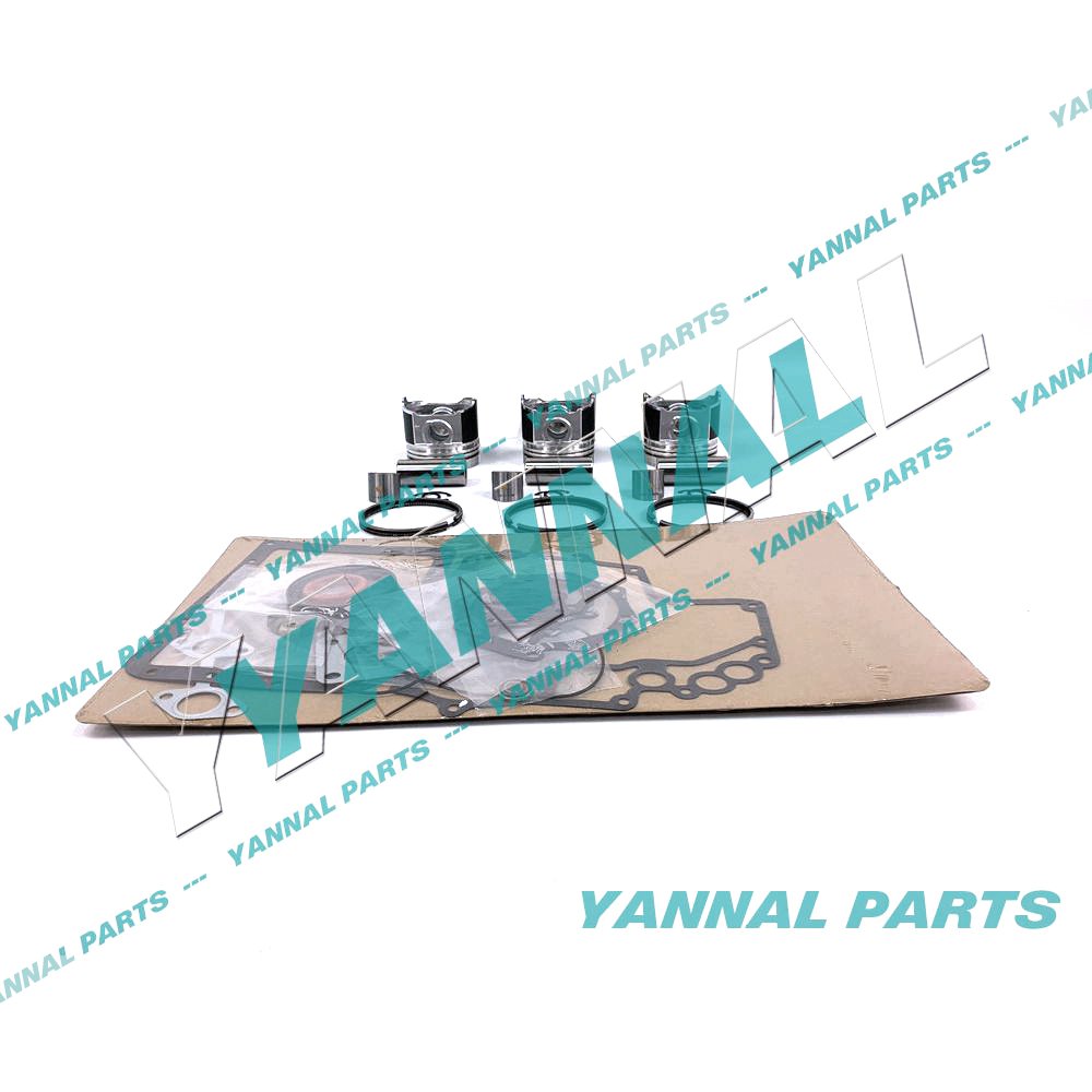 YANMAR 3TNC80 OVERHAUL KIT WITH PISTON RINGS FULL GASKET SET For Yanmar