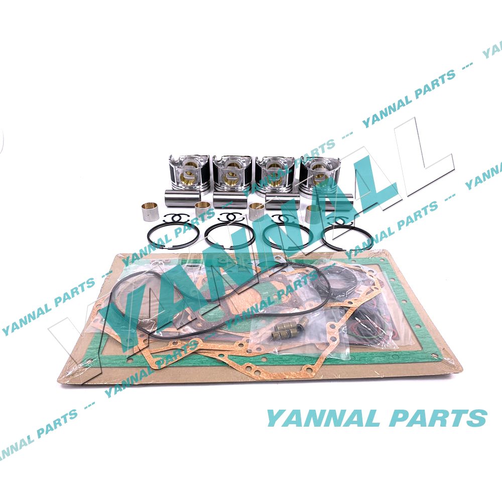 YANMAR 4TNV88 ENGINE OVERHAUL KIT WITH PISTON RINGS CYLINDER GASKETS For Yanmar