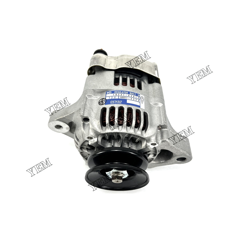 Fast Shipping D1105 Alternator 12v 16231-64015 For Kubota engine spare parts YEMPARTS