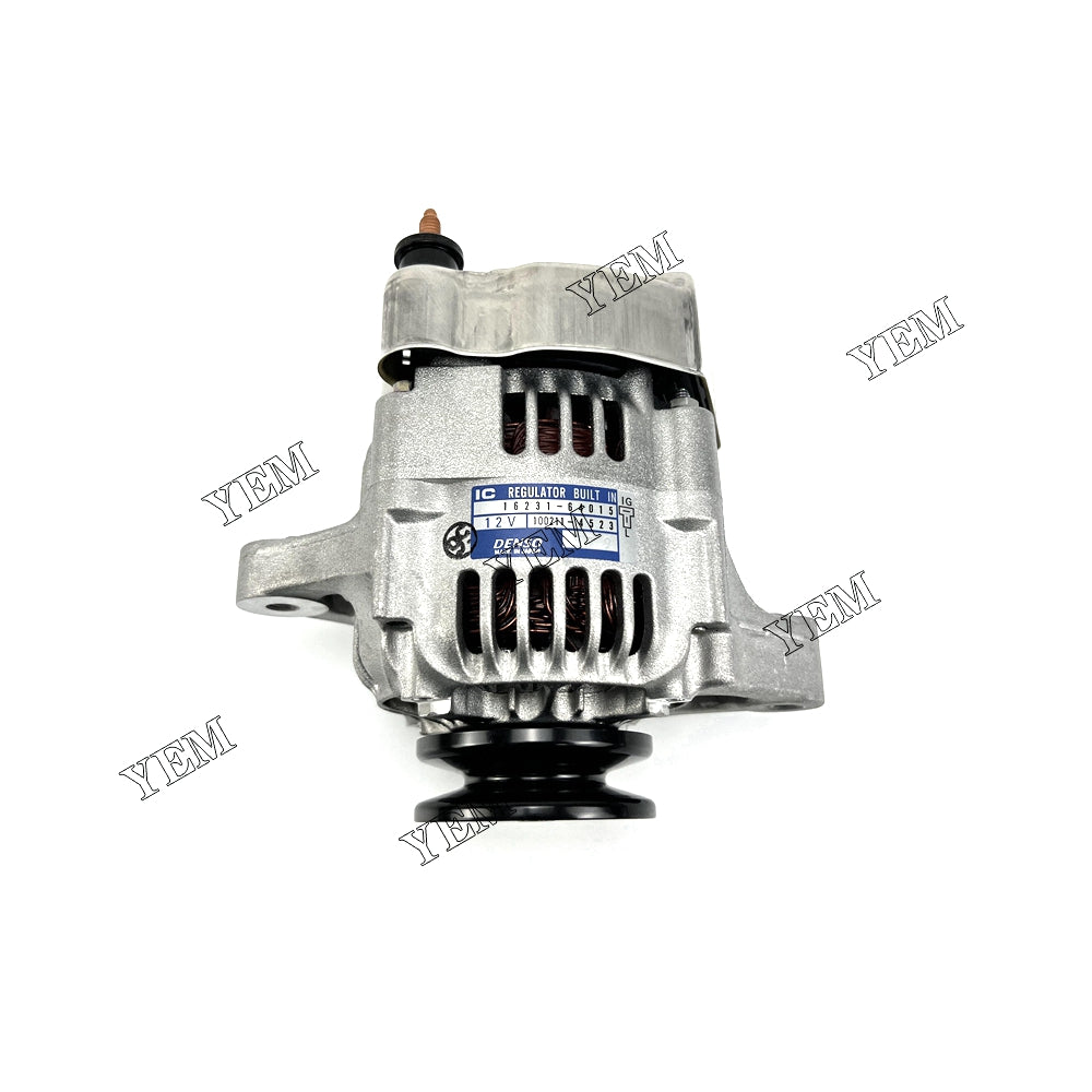 Fast Shipping D1105 Alternator 12v 16231-64015 For Kubota engine spare parts YEMPARTS
