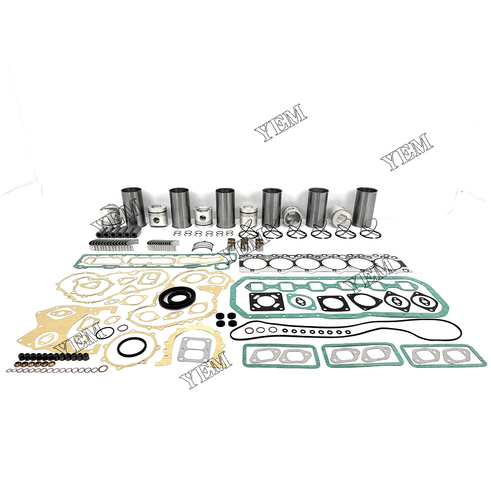 Fast Shipping Overhaul Rebuild Kit With Gasket Set Bearing For Isuzu 6BB1 engine spare parts YEMPARTS