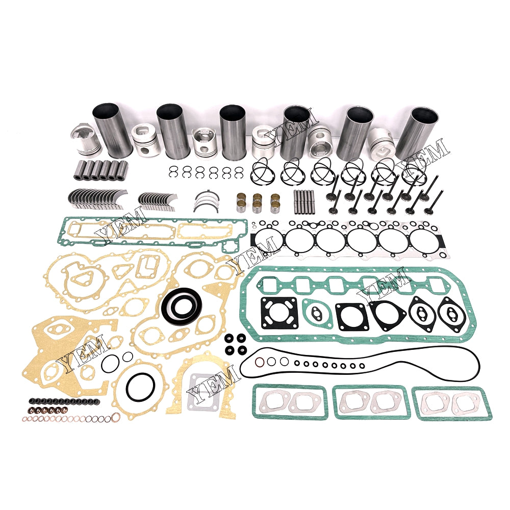 Fast Shipping Engine Overhaul Rebuild Kit With Gasket Bearing Valve Set For Isuzu 6BB1 engine spare parts YEMPARTS