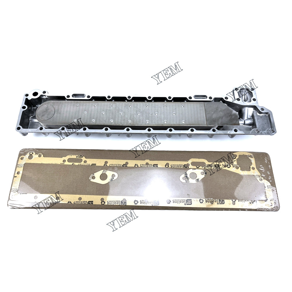 Fast Shipping 6BG1 Oli Cooler Cover Assy For Isuzu engine spare parts YEMPARTS