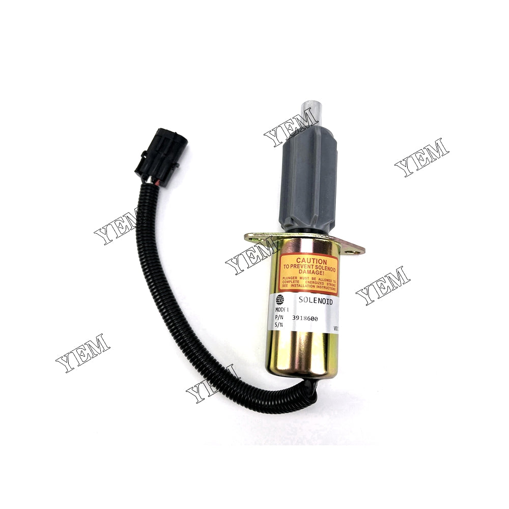 Fast Shipping 6BT5.9 Solenoid Valve 12v 3921758 3918600 For Cummins engine spare parts YEMPARTS