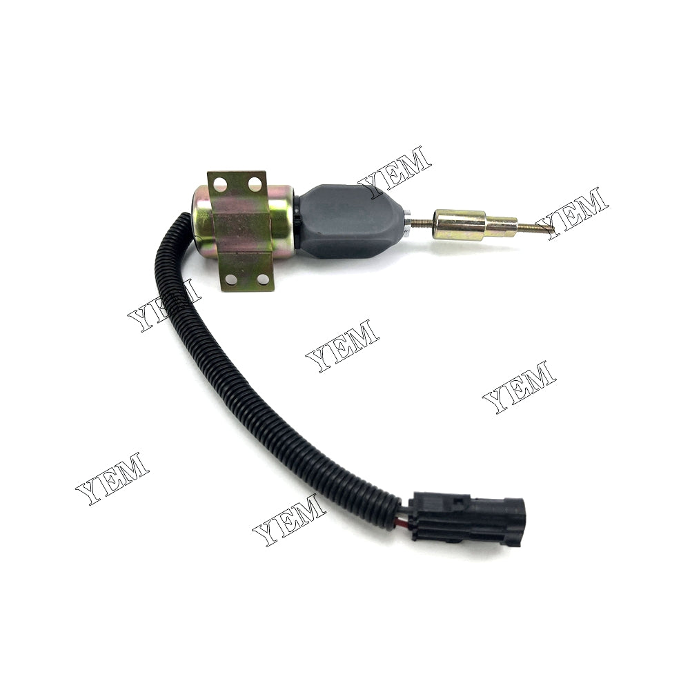 Fast Shipping 6CT8.3 Solenoid Valve 12v 3357411 1751ES-12E6ULB1S5 907120120014 For Cummins engine spare parts YEMPARTS