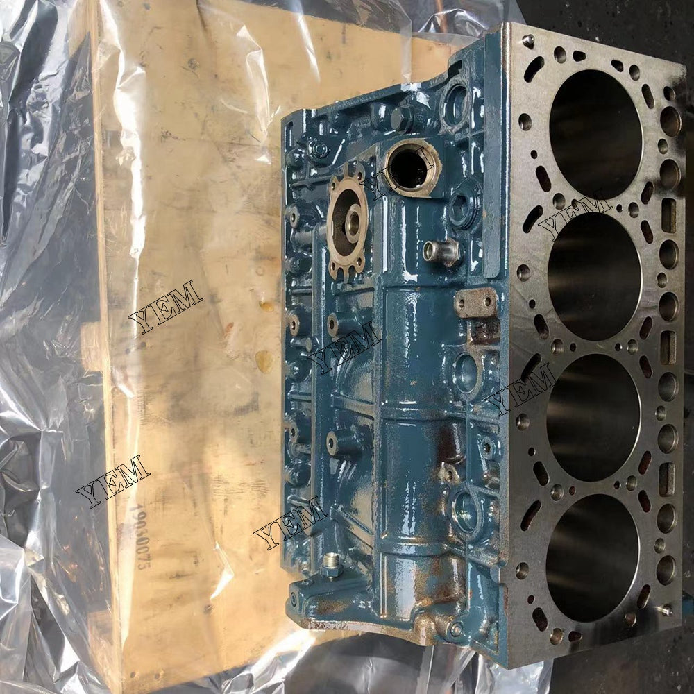 For Kubota Cylinder Block V3300 Engine Spare Parts YEMPARTS