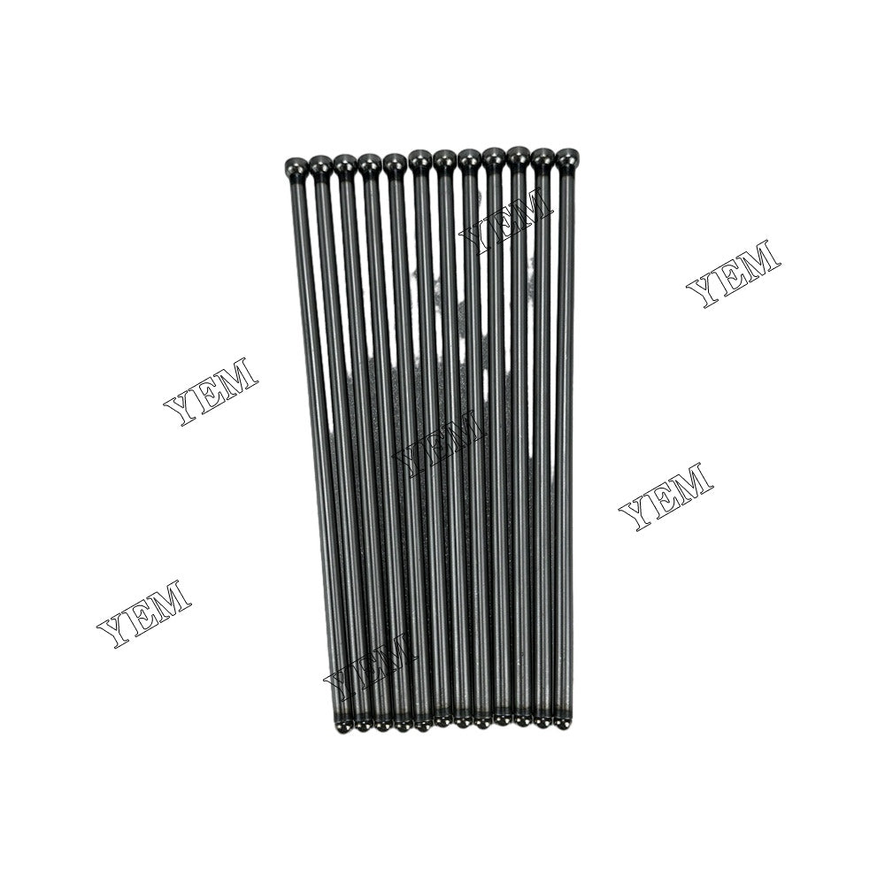 For Isuzu Valve Push Rod 8x 1-12575036-0 4BD1 Engine Spare Parts YEMPARTS